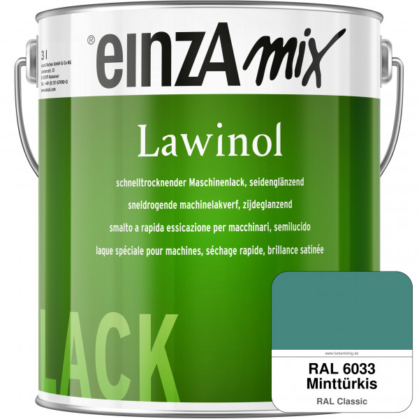 einzA Lawinol seidenglänzend (RAL 6033 Minttürkis)