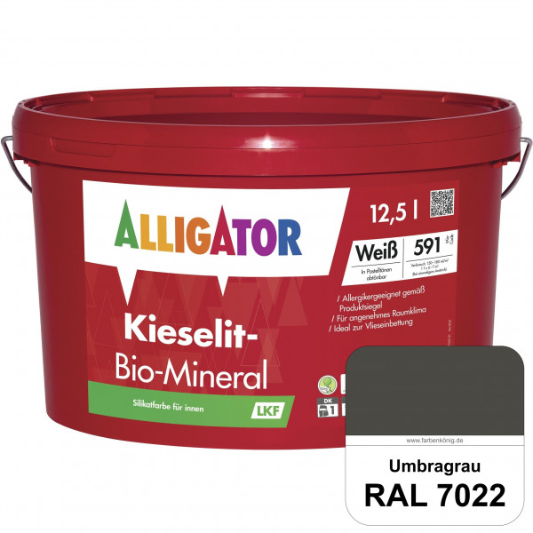 Kieselit-Bio-Mineral LKF (RAL 7022 Umbragrau)