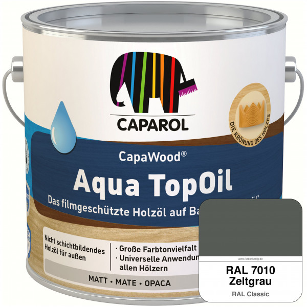 CapaWood® AquaTopOil (RAL 7010 Zeltgrau)