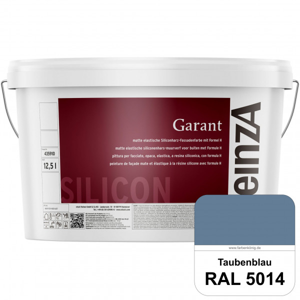 einzA Garant (RAL 5014 Taubenblau) elastische Siliconharz-Fassadenfarbe