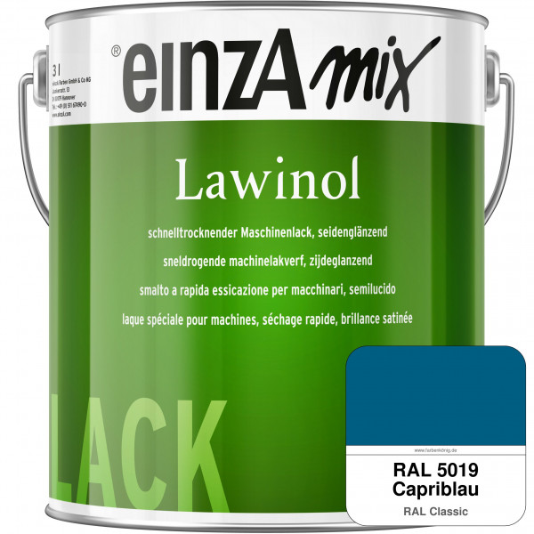 einzA Lawinol seidenglänzend (RAL 5019 Capriblau)