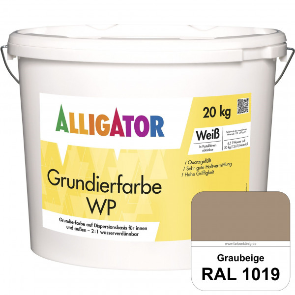 Grundierfarbe WP (RAL 1019 Graubeige)