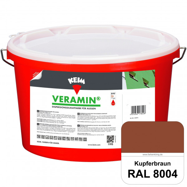 KEIM Veramin® (RAL 8004 Kupferbraun)