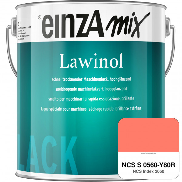 einzA Lawinol hochglänzend (NCS S 0560-Y80R)
