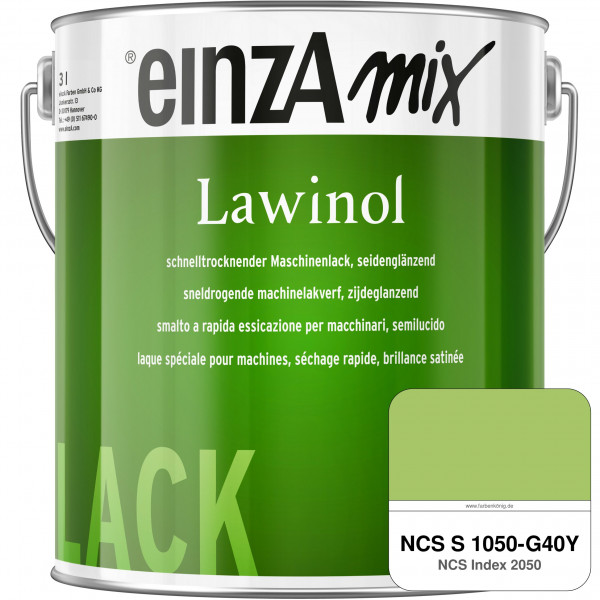 einzA Lawinol seidenglänzend (NCS S 1050-G40Y)