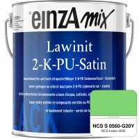 einzA Lawinit 2-K-PU Satin Stammlack (NCS S 0560-G20Y)