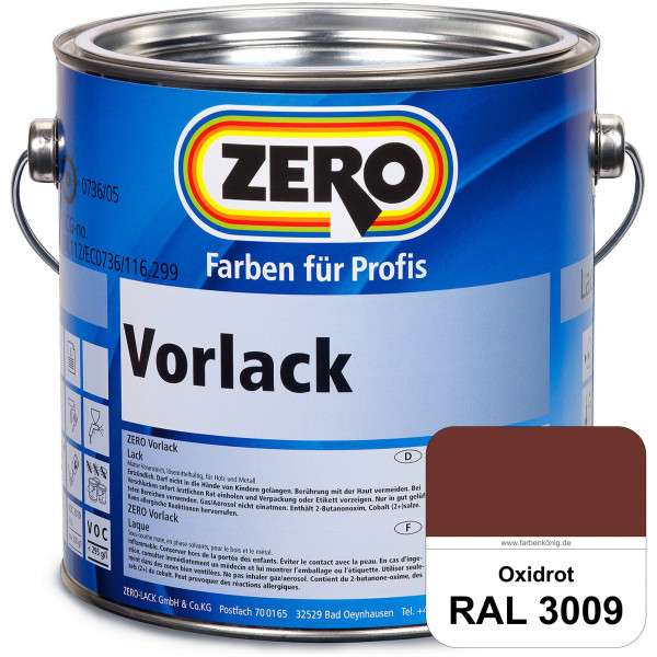 Vorlack (RAL 3009 Oxidrot)
