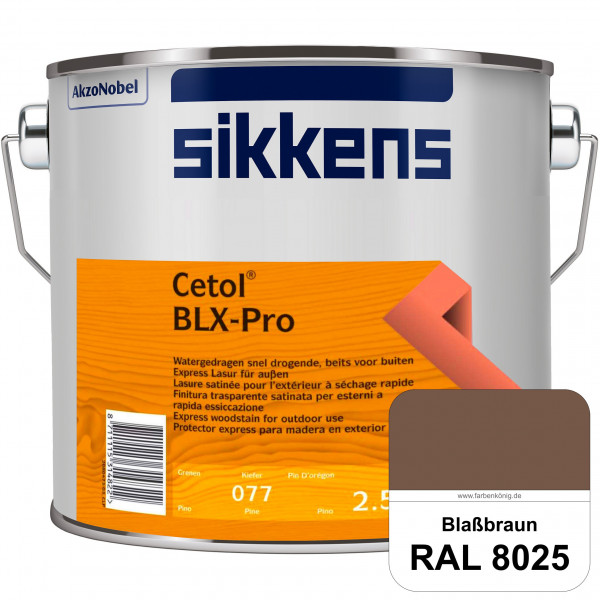 Cetol BLX-Pro (RAL 8025 Blassbraun) Express Lasur für die Beschichtung von Holzoberflächen (außen)