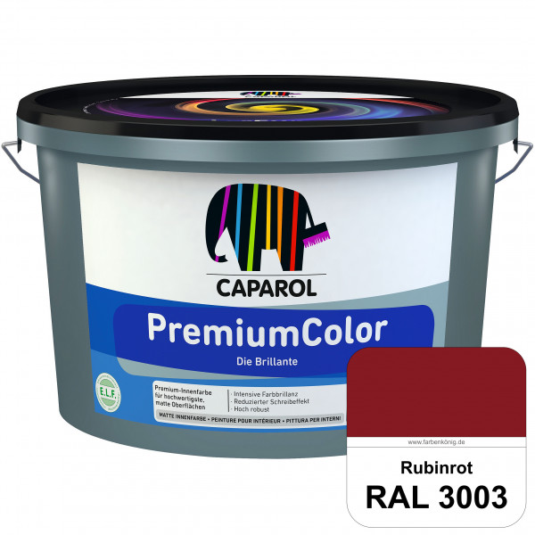 PremiumColor (RAL 3003 Rubinrot) Premium Farbbrillanz & hohe Strapazierfähigkeit