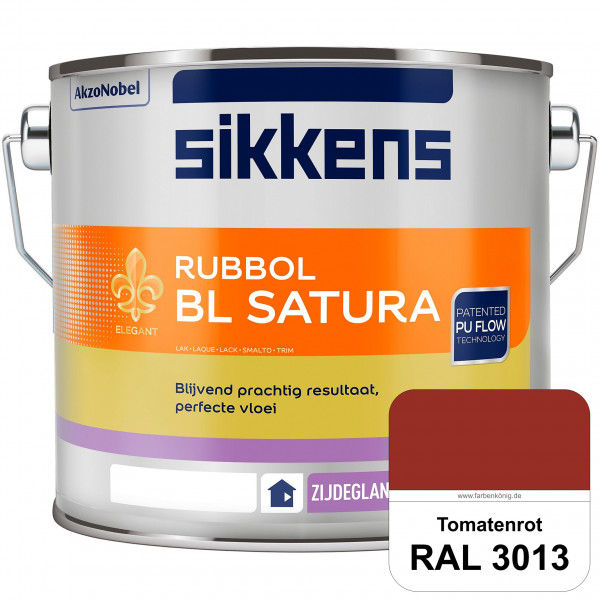 Rubbol BL Satura (RAL 3013 Tomatenrot) seidenglänzender PU-Lack (wasserbasiert) innen & außen