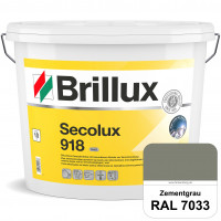 Secolux 918 (RAL 7033 Zementgrau) - ehemals Silicon-Fassadenfarbe 918