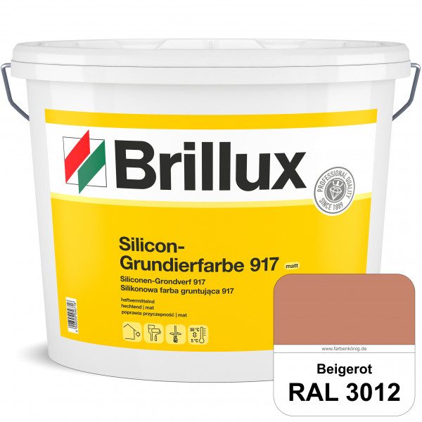 Silicon-Grundierfarbe 917 (RAL 3012 Beigerot) Spezial-Grundierfarbe im Silicon-System (außen)