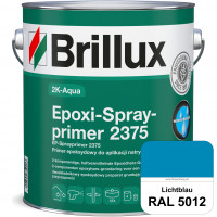 2K-Aqua Epoxi-Sprayprimer 2375 (RAL 5012 Lichtblau) haftvermittelnde 2K-Grundierung auf nicht saugen