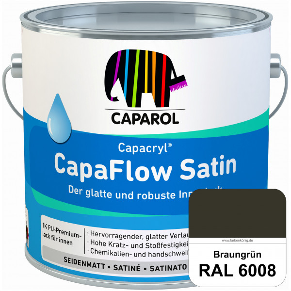 Caparol Capacryl CapaFlow Satin (RAL 6008 Braungrün)