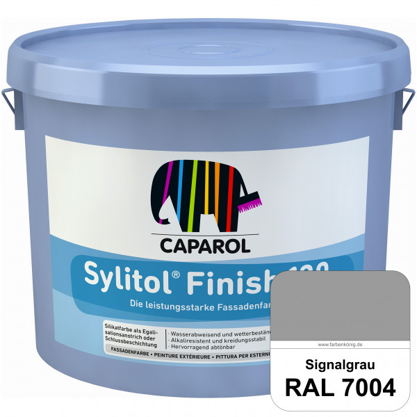 Sylitol® Finish 130 (RAL 7004 Signalgrau) wetterbeständige Fassadenbeschichtungen auf Silikatbasis