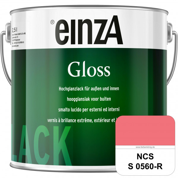einzA Gloss (NCS S 0560-R) Hochwertiger Alkydharzlack in Premium-Qualität, hochglänzend.