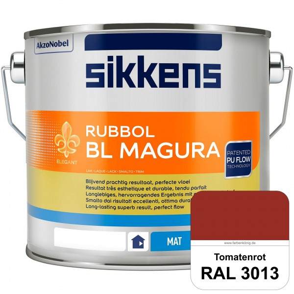 Rubbol BL Magura (RAL 3013 Tomatenrot) matter PU-Lack (wasserbasiert) innen & außen