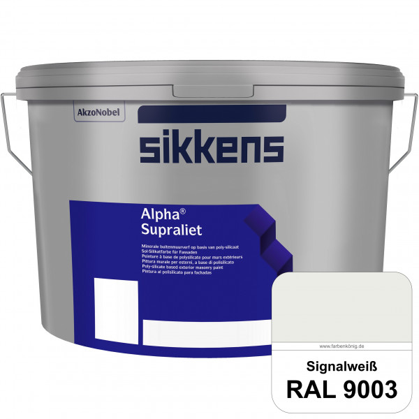 Alpha Supraliet (RAL 9003 Signalweiß)