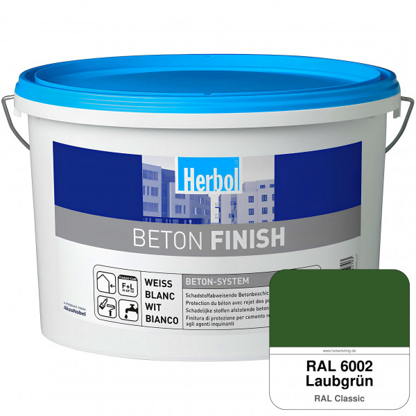 Beton Finish (RAL 6002 Laubgrün)