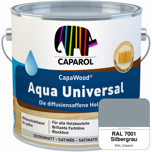 CapaWood® Aqua Universal (RAL 7001 Silbergrau)