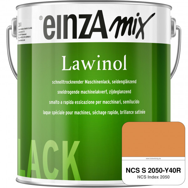 einzA Lawinol seidenglänzend (NCS S 2050-Y40R)