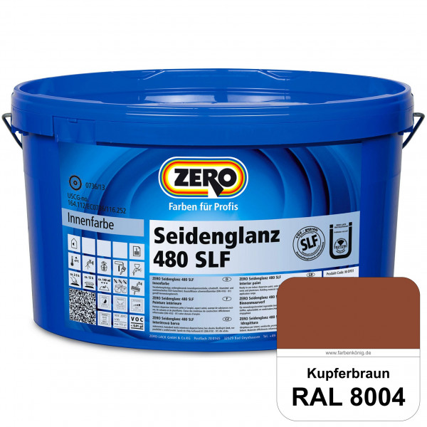 Seidenglanz 480 SLF (RAL 8004 Kupferbraun)