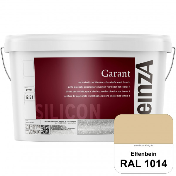 einzA Garant (RAL 1014 Elfenbein) elastische Siliconharz-Fassadenfarbe