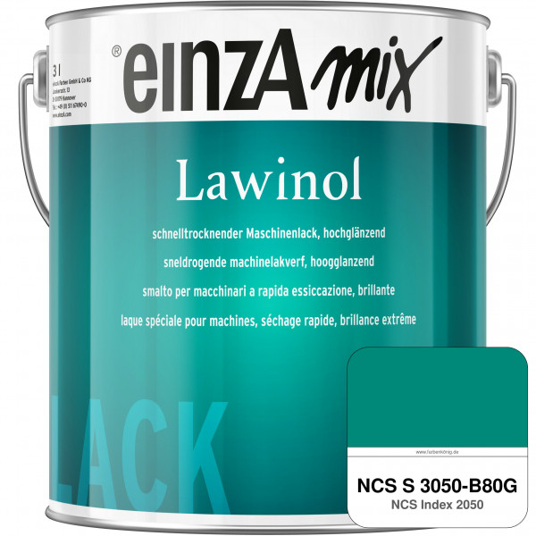 einzA Lawinol hochglänzend (NCS S 3050-B80G)