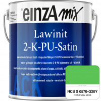 einzA Lawinit 2-K-PU Satin Stammlack (NCS S 0570-G20Y)