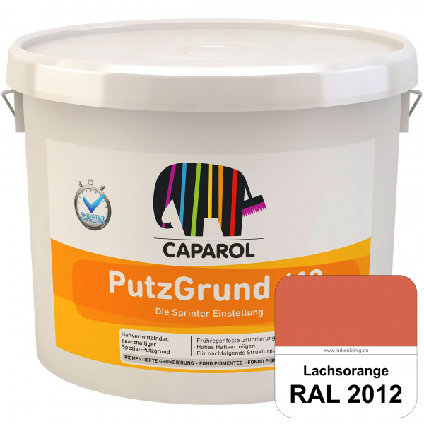 Putzgrund 610 SPRINTER (RAL 2012 Lachsorange) Grundanstrich & Haftbrücke für Strukturputz-Beschichtu