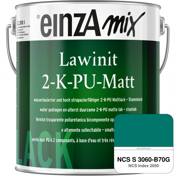 einzA Lawinit 2-K-PU Matt Stammlack (NCS S 3060-B70G)