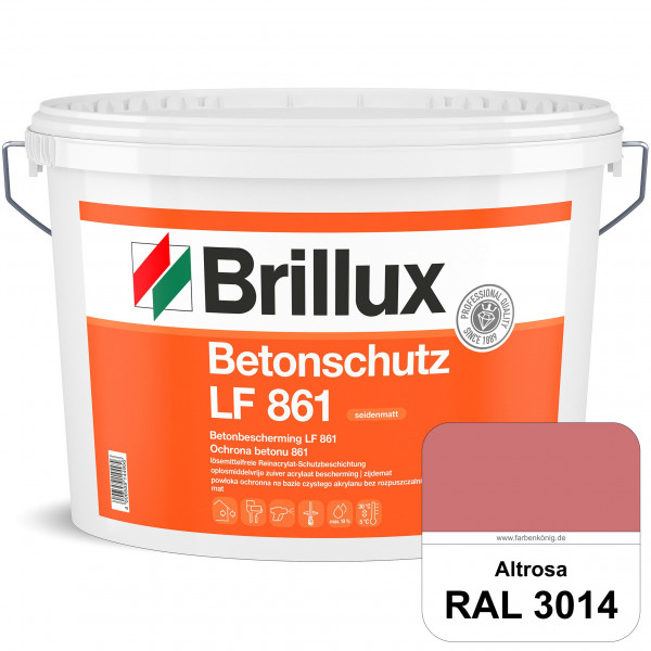 Betonschutz LF 861 (RAL 3014 Altrosa) Wetterbeständige Lasur für mineralischen Untergründen z. B. Be
