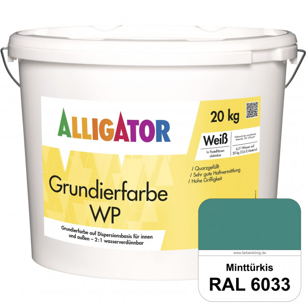Grundierfarbe WP (RAL 6033 Minttürkis)