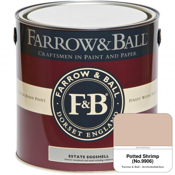Farrow & Ball Estate Eggshell (Potted Shrimp No. 9906