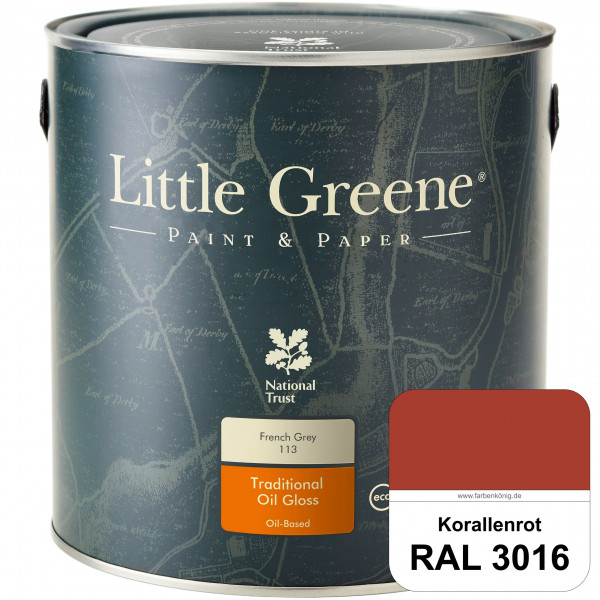 Traditional Oil Gloss (RAL 3016 Korallenrot)
