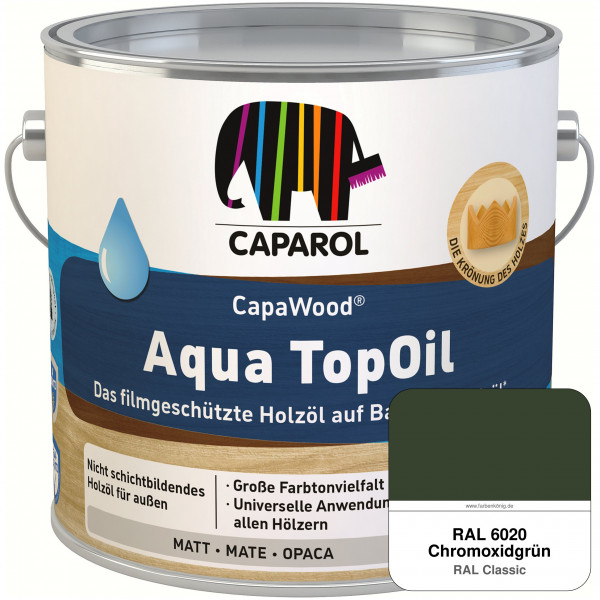 CapaWood® AquaTopOil (RAL 6020 Chromoxidgrün)
