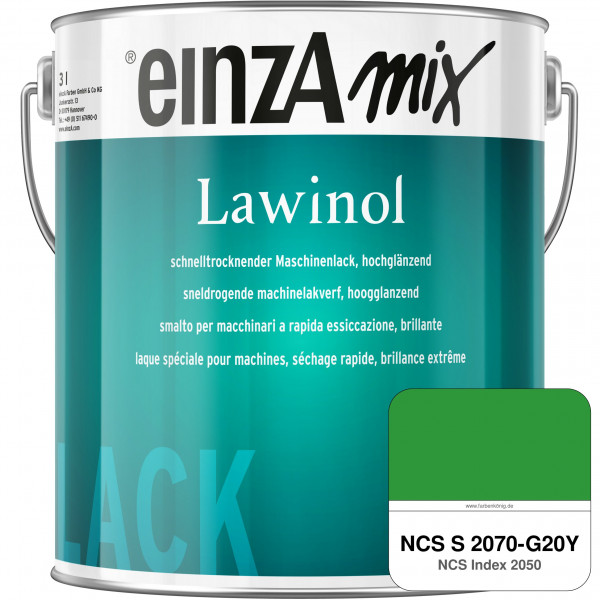 einzA Lawinol hochglänzend (NCS S 2070-G20Y)