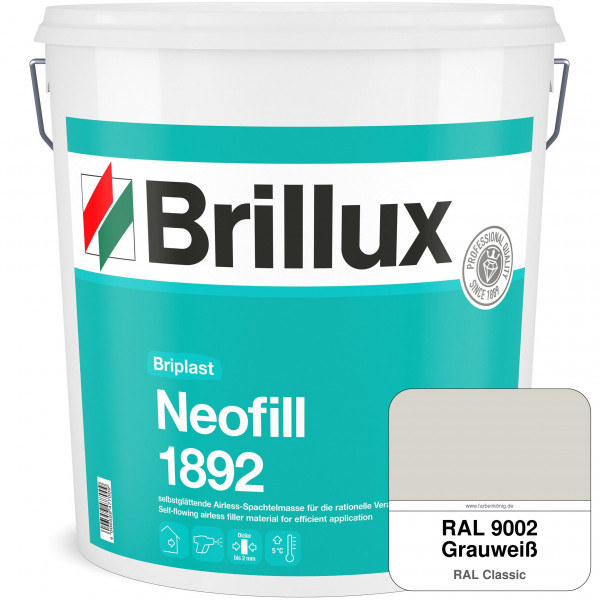 Briplast Neofill 1892 (RAL 9002 Grauweiß)