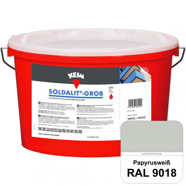 KEIM Soldalit®-Grob (RAL 9018 Papyrusweiß)