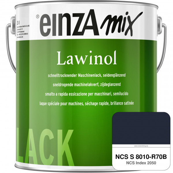 einzA Lawinol seidenglänzend (NCS S 8010-R70B)