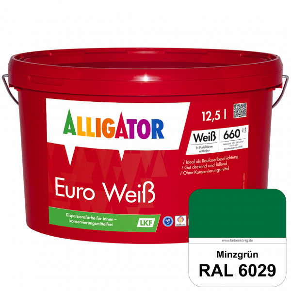 Euro Weiß LKF (RAL 6029 Minzgrün)