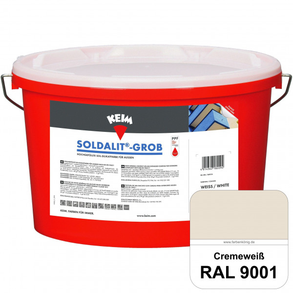 KEIM Soldalit®-Grob (RAL 9001 Cremeweiß)