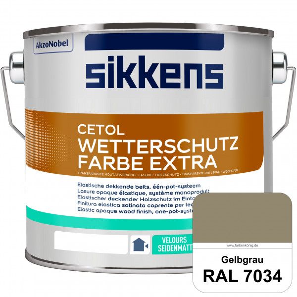 Cetol Wetterschutzfarbe Extra (RAL 7034 Gelbgrau)