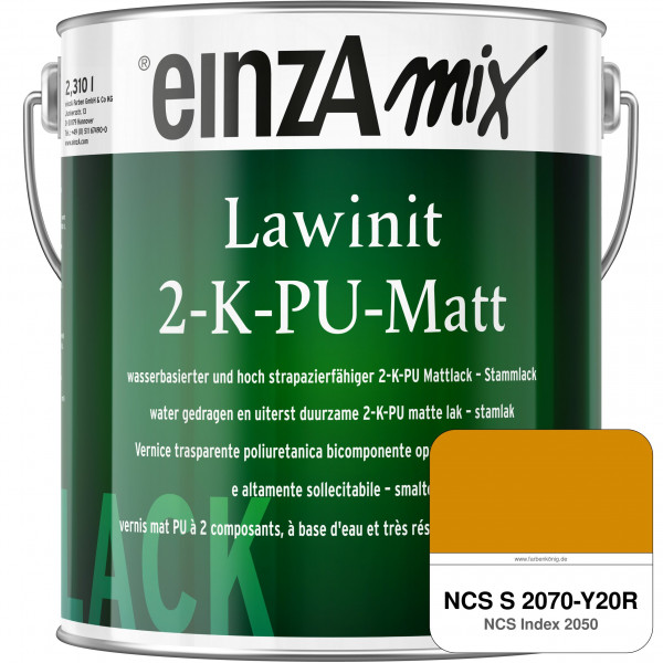 einzA Lawinit 2-K-PU Matt Stammlack (NCS S 2070-Y20R)