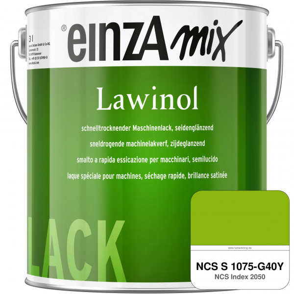 einzA Lawinol seidenglänzend (NCS S 1075-G40Y)