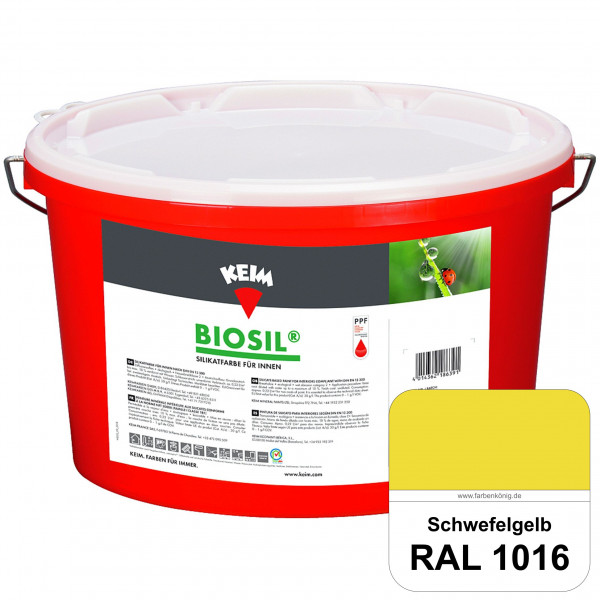 KEIM BIOSIL® (RAL 1016 Schwefelgelb)