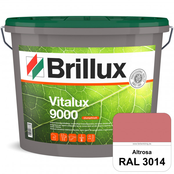 Vitalux 9000 (RAL 3014 Altrosa) konservierungsmittelfreie Innendispersion für Kinder- & Schlafzimmer