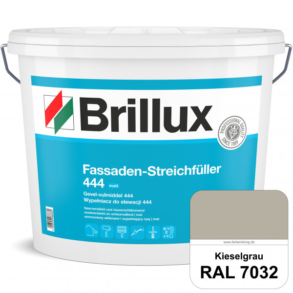 Fassaden-Streichfüller 444 (RAL 7032 Kieselgrau) Faserverstärkter Streichfüller mit rissverschlämmen