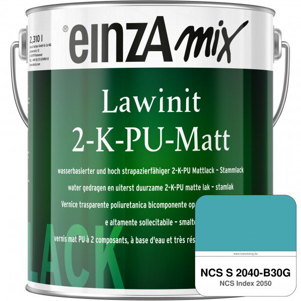 einzA Lawinit 2-K-PU Matt Stammlack (NCS S 2040-B30G)