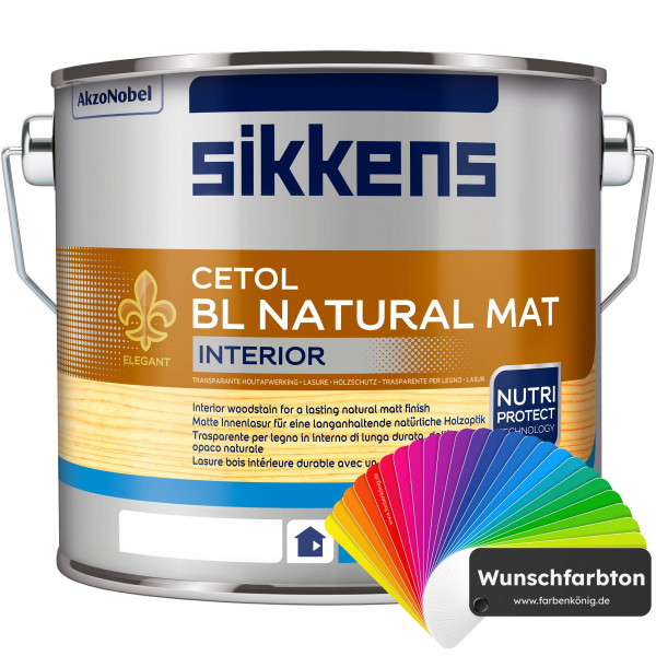 Cetol BL Natural Mat Interior (Wunschfarbton)